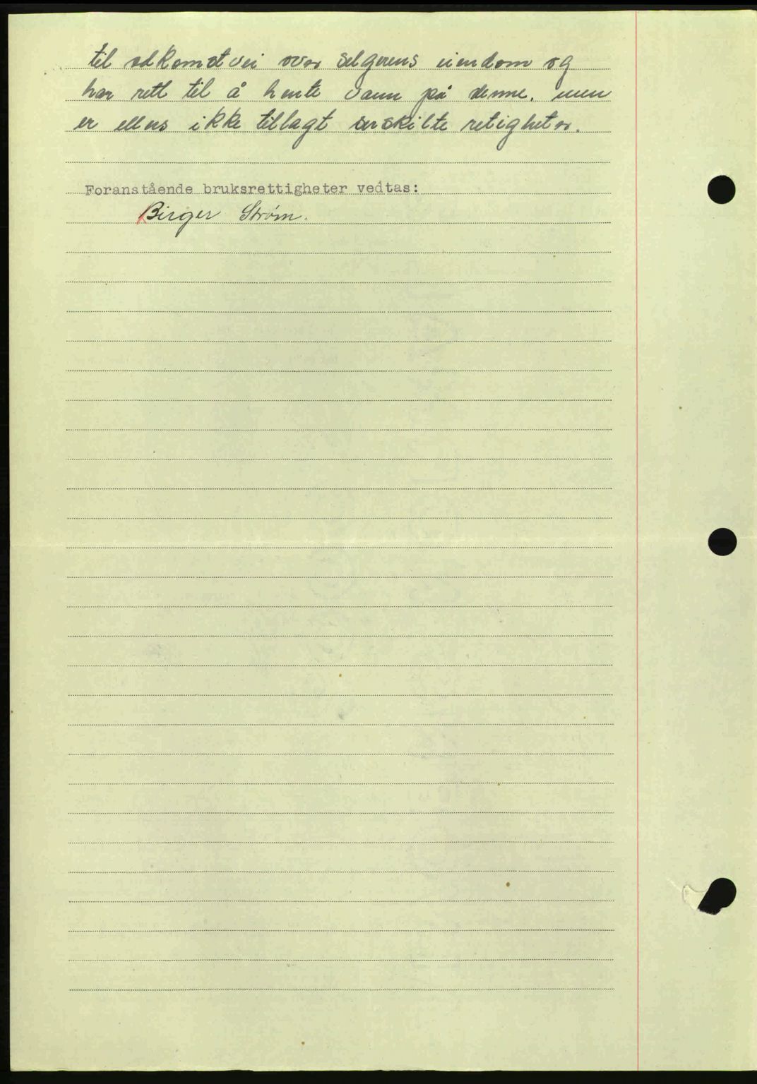 Hitra sorenskriveri, AV/SAT-A-0018/2/2C/2Ca: Mortgage book no. A2, 1943-1945, Diary no: : 30/1945