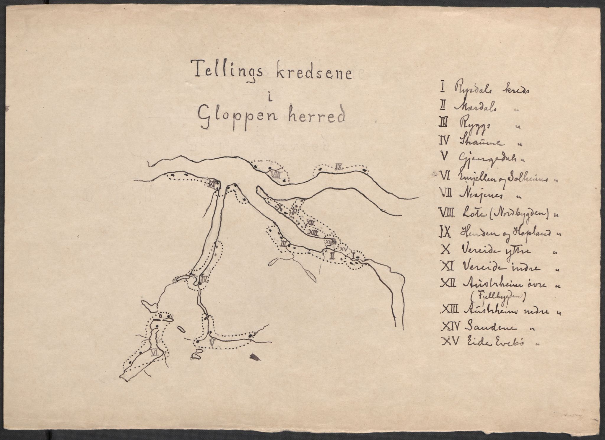 SAB, 1920 census for Gloppen, 1920, p. 2