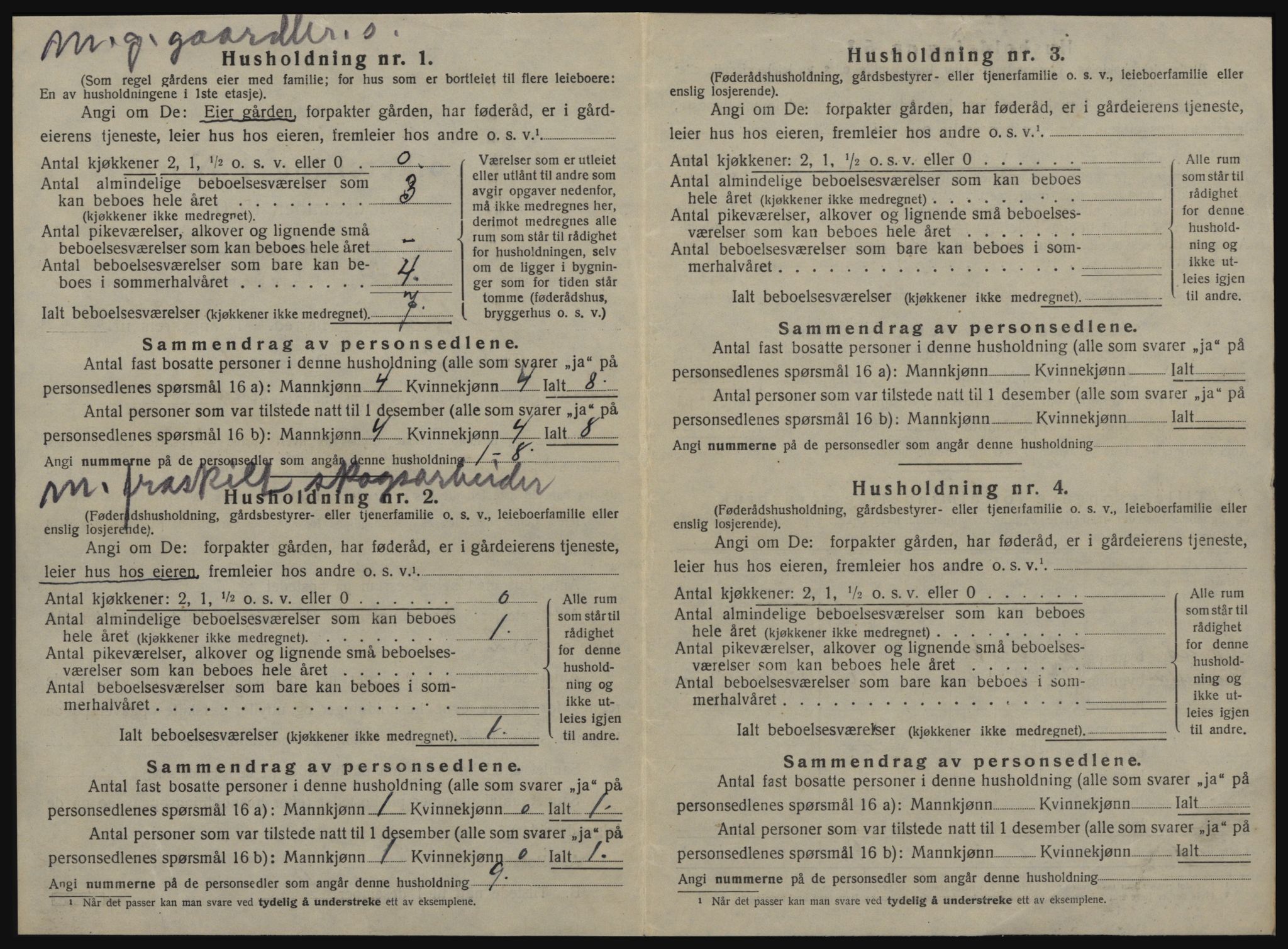 SAT, 1920 census for Haltdalen, 1920, p. 361