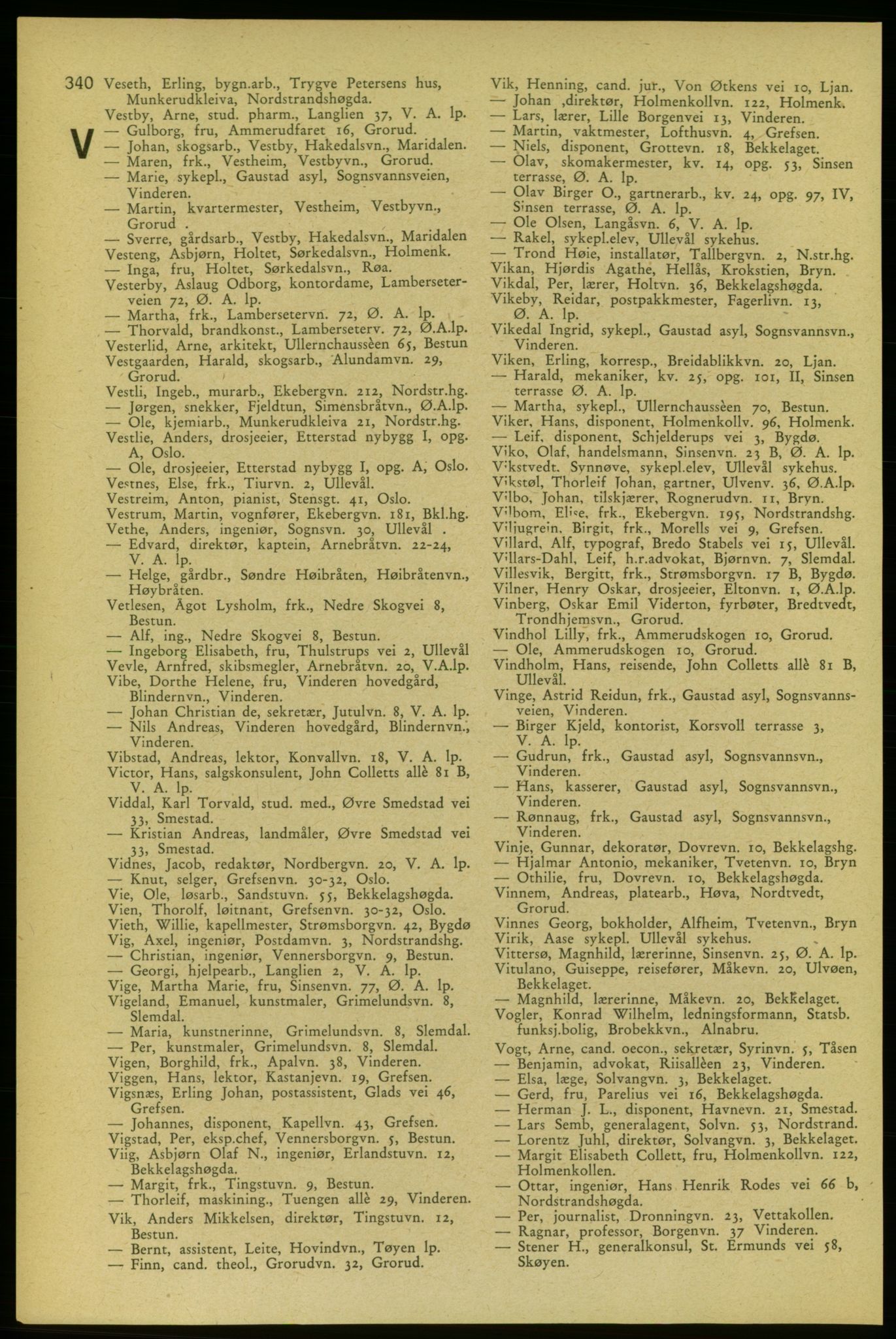 Aker adressebok/adressekalender, PUBL/001/A/006: Aker adressebok, 1937-1938, p. 340