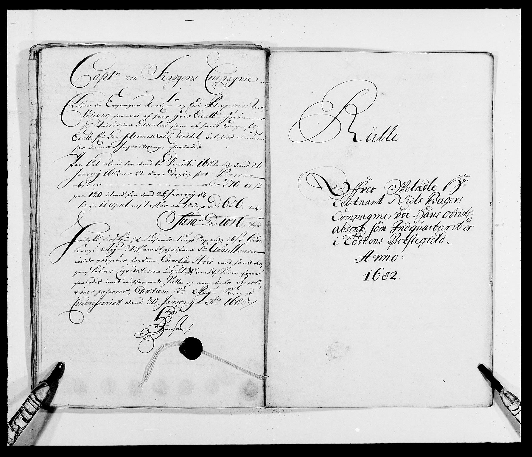 Rentekammeret inntil 1814, Reviderte regnskaper, Fogderegnskap, RA/EA-4092/R18/L1283: Fogderegnskap Hadeland, Toten og Valdres, 1684, p. 384