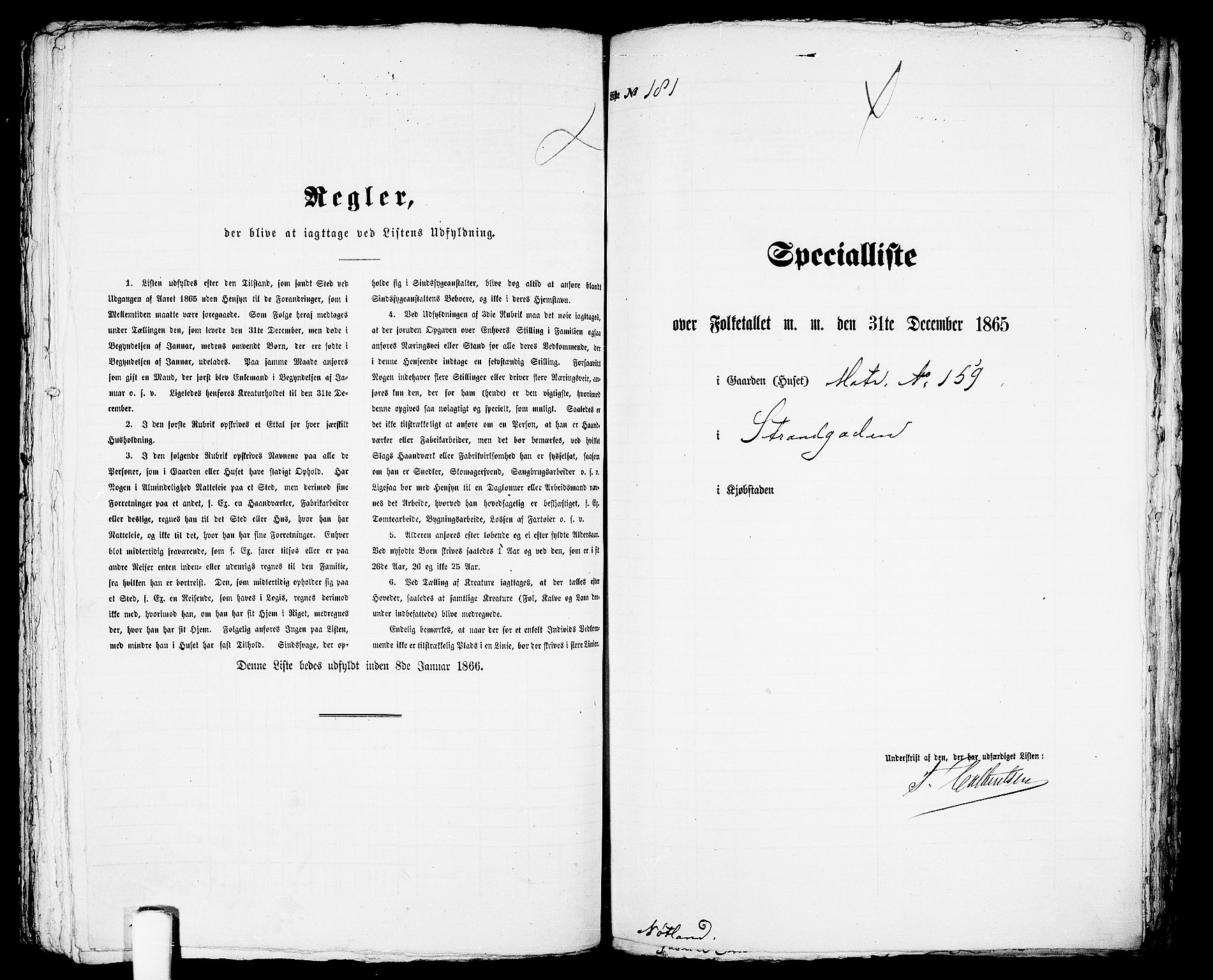 RA, 1865 census for Flekkefjord/Flekkefjord, 1865, p. 372