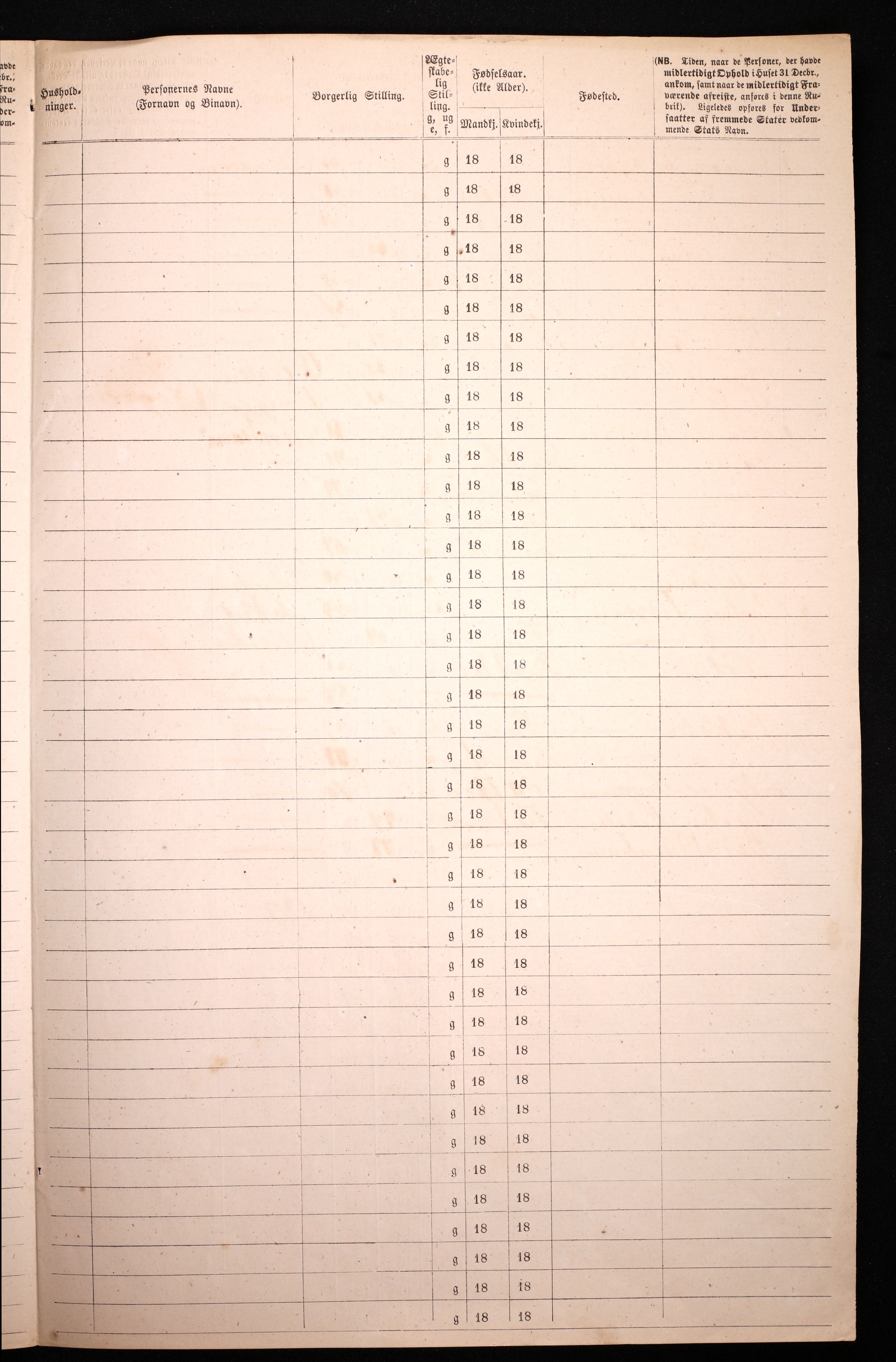 RA, 1870 census for 0301 Kristiania, 1870, p. 1145