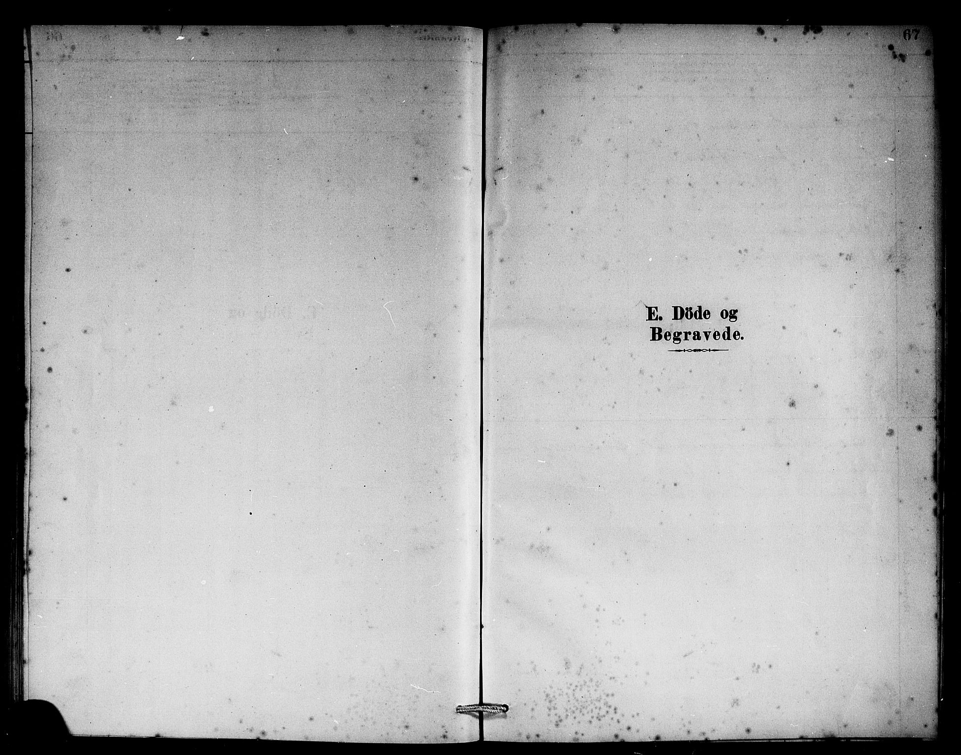 Vik sokneprestembete, AV/SAB-A-81501/H/Hab/Habb/L0002: Parish register (copy) no. B 2, 1878-1893, p. 67