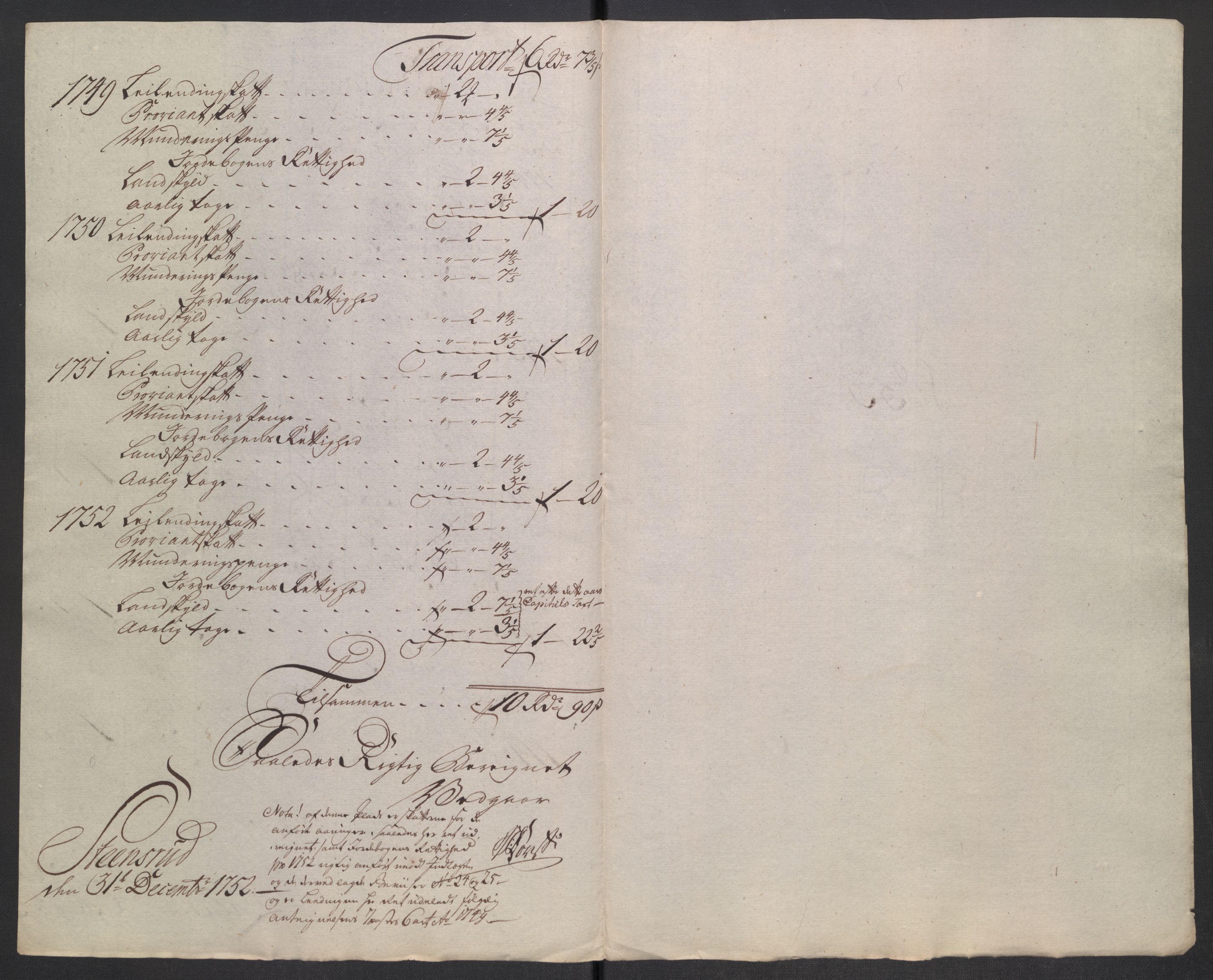 Rentekammeret inntil 1814, Reviderte regnskaper, Fogderegnskap, AV/RA-EA-4092/R18/L1349: Fogderegnskap Hadeland, Toten og Valdres, 1752-1753, p. 284