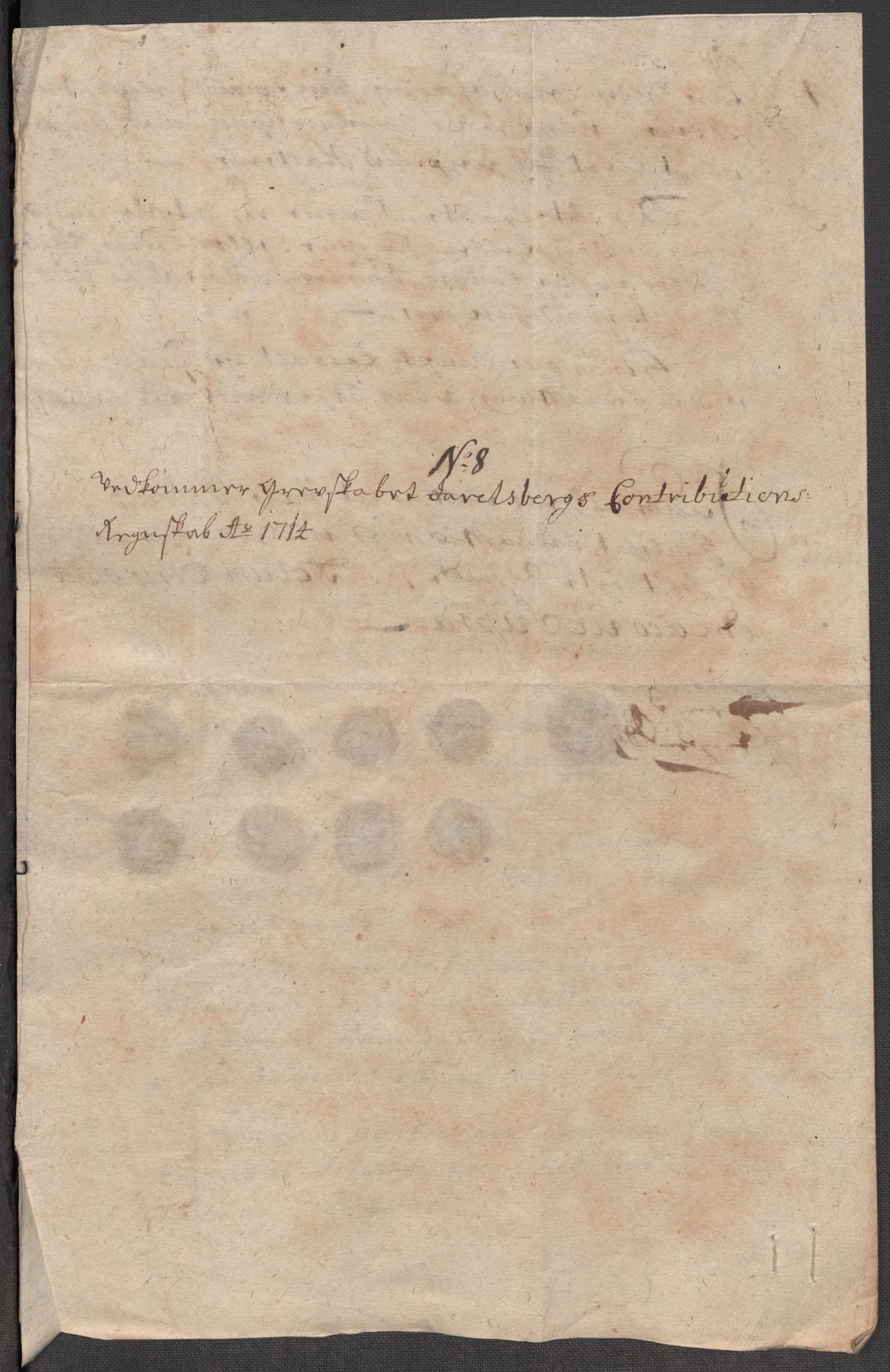 Rentekammeret inntil 1814, Reviderte regnskaper, Fogderegnskap, AV/RA-EA-4092/R32/L1879: Fogderegnskap Jarlsberg grevskap, 1714-1715, p. 157