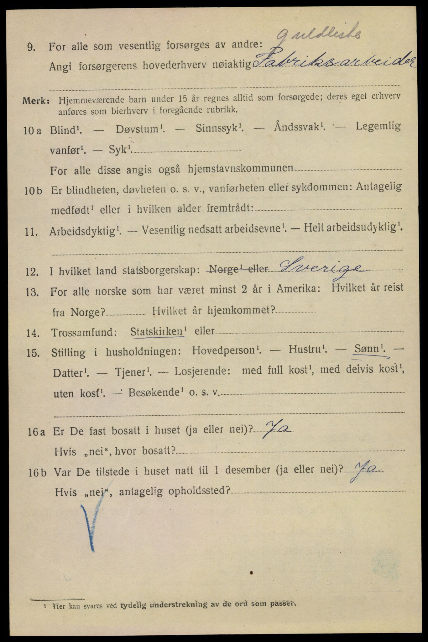 SAKO, 1920 census for Drammen, 1920, p. 53452