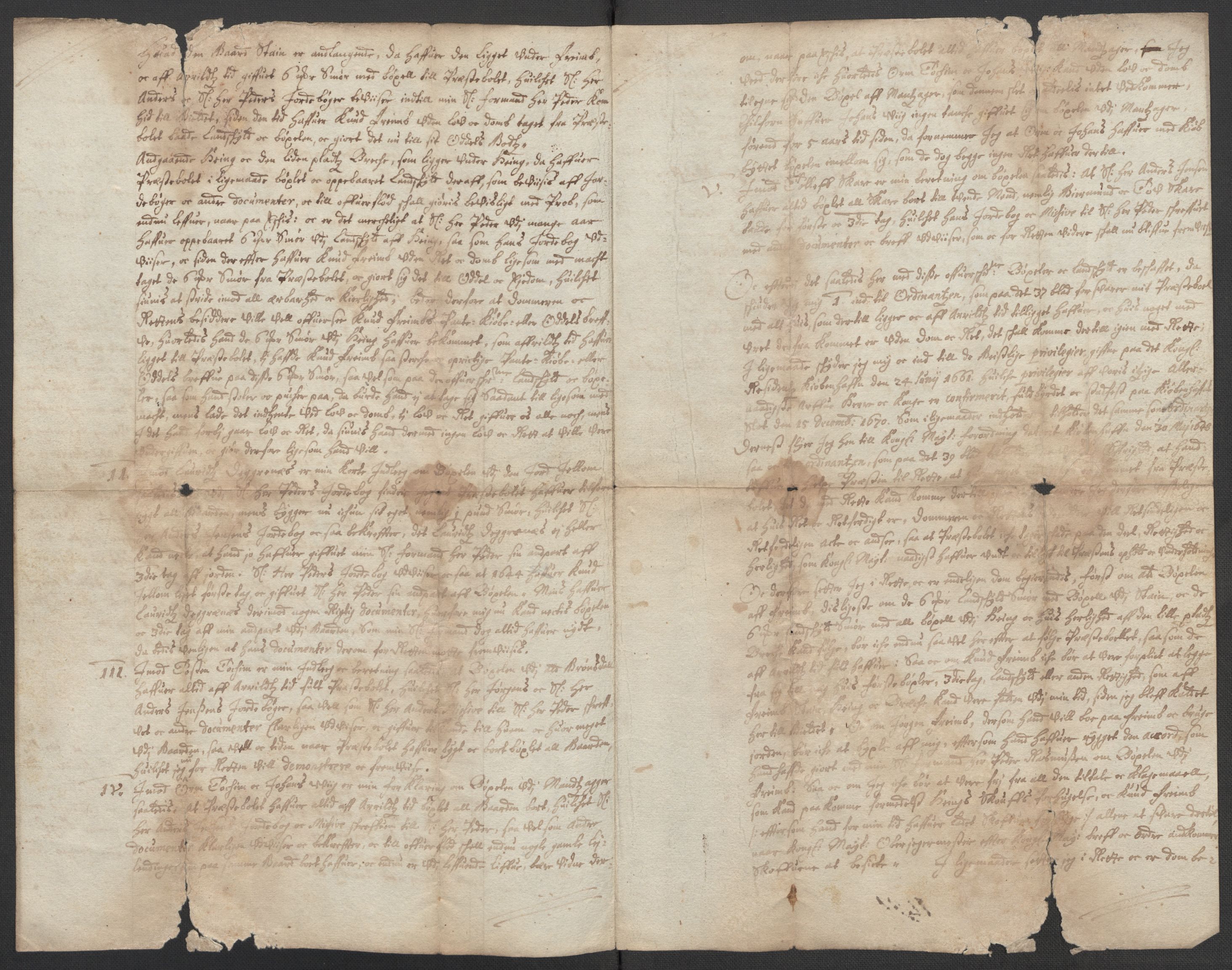 Riksarkivets diplomsamling, AV/RA-EA-5965/F15/L0037: Prestearkiv - Hordaland, 1577-1733, p. 89