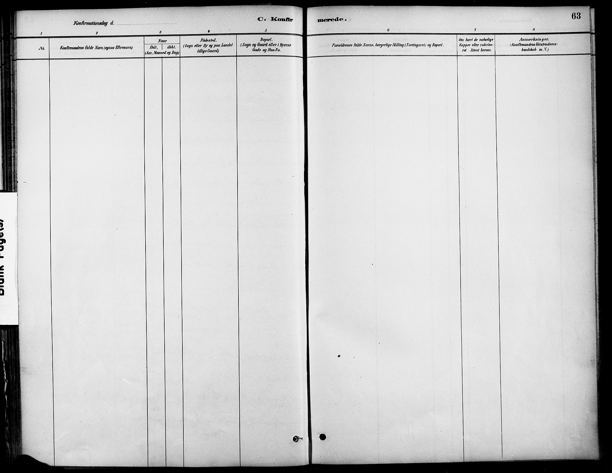 Nannestad prestekontor Kirkebøker, AV/SAO-A-10414a/F/Fa/L0014: Parish register (official) no. I 14, 1881-1890, p. 63