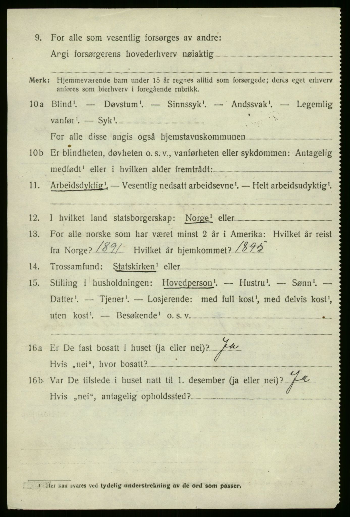 SAB, 1920 census for Kinn, 1920, p. 5118