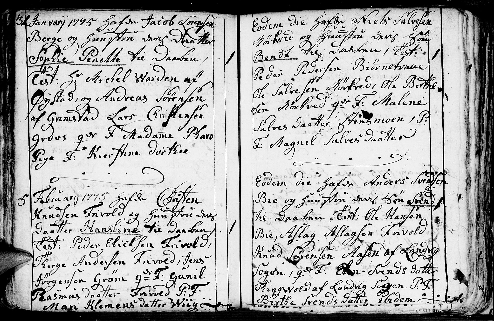 Fjære sokneprestkontor, AV/SAK-1111-0011/F/Fb/L0004: Parish register (copy) no. B 4, 1766-1785, p. 110b-111a