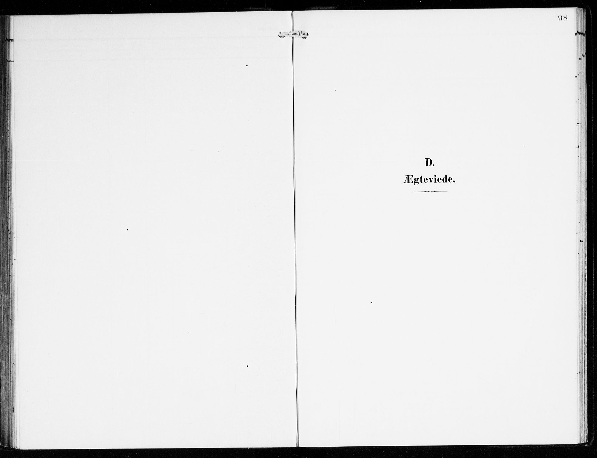 Hyllestad sokneprestembete, SAB/A-80401: Parish register (official) no. B 2, 1903-1917, p. 98