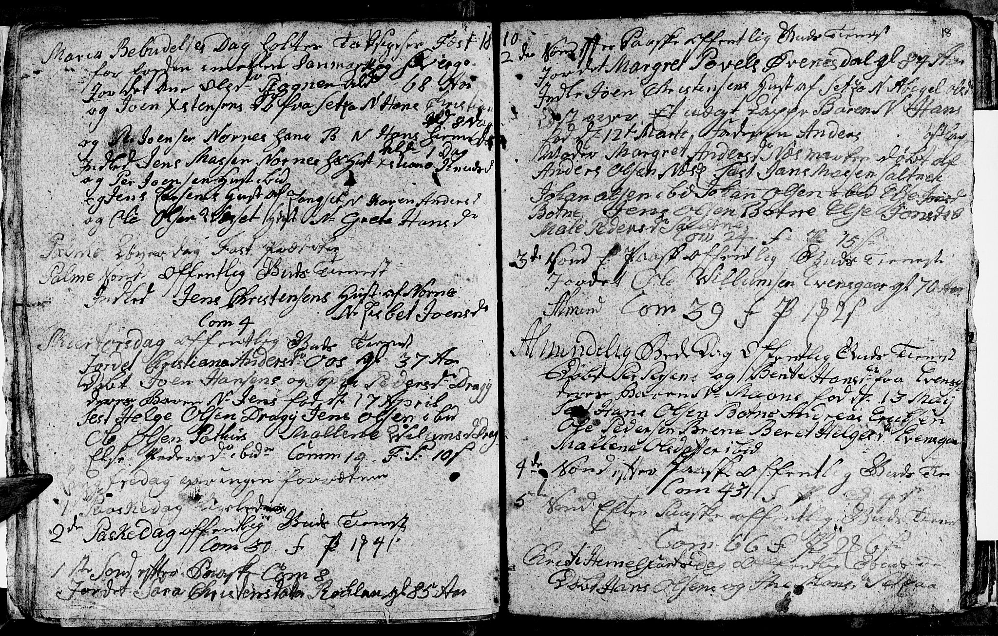 Ministerialprotokoller, klokkerbøker og fødselsregistre - Nordland, SAT/A-1459/847/L0675: Parish register (copy) no. 847C03, 1808-1820, p. 18