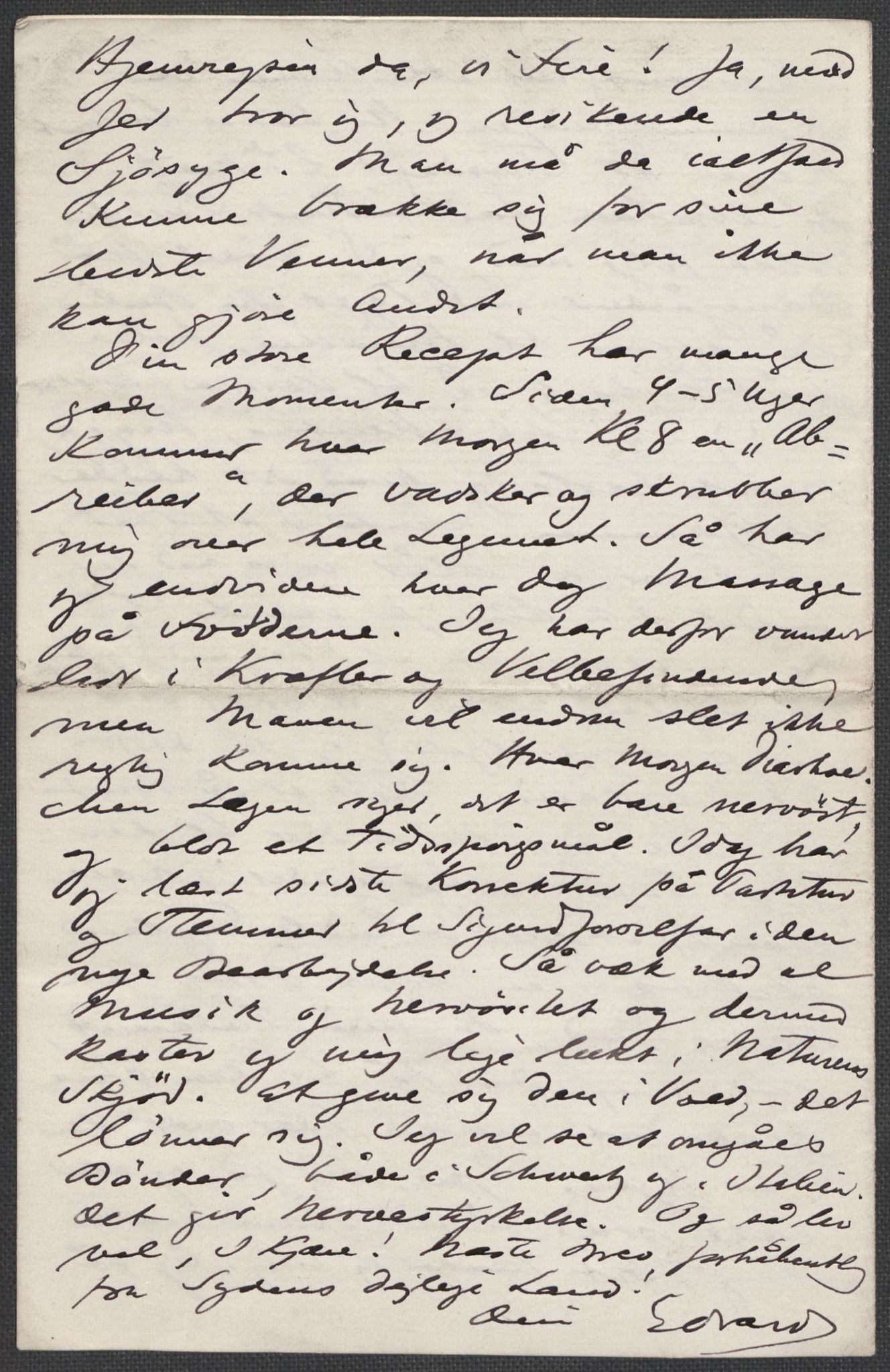 Beyer, Frants, AV/RA-PA-0132/F/L0001: Brev fra Edvard Grieg til Frantz Beyer og "En del optegnelser som kan tjene til kommentar til brevene" av Marie Beyer, 1872-1907, p. 386