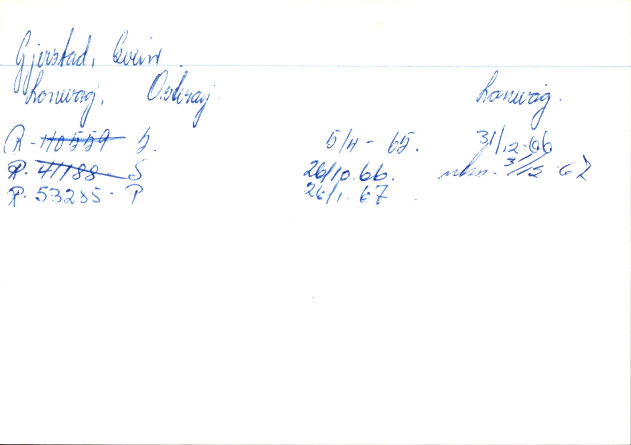 Statens vegvesen, Hordaland vegkontor, AV/SAB-A-5201/2/Ha/L0016: R-eierkort G, 1920-1971, p. 25