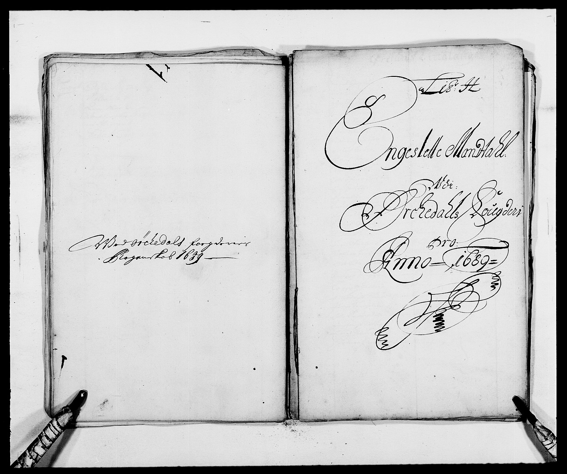 Rentekammeret inntil 1814, Reviderte regnskaper, Fogderegnskap, RA/EA-4092/R58/L3936: Fogderegnskap Orkdal, 1689-1690, p. 83