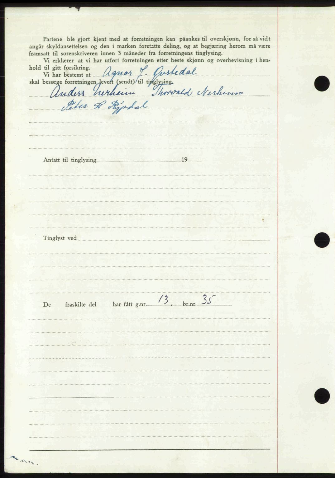 Romsdal sorenskriveri, AV/SAT-A-4149/1/2/2C: Mortgage book no. A34, 1950-1950, Diary no: : 2565/1950