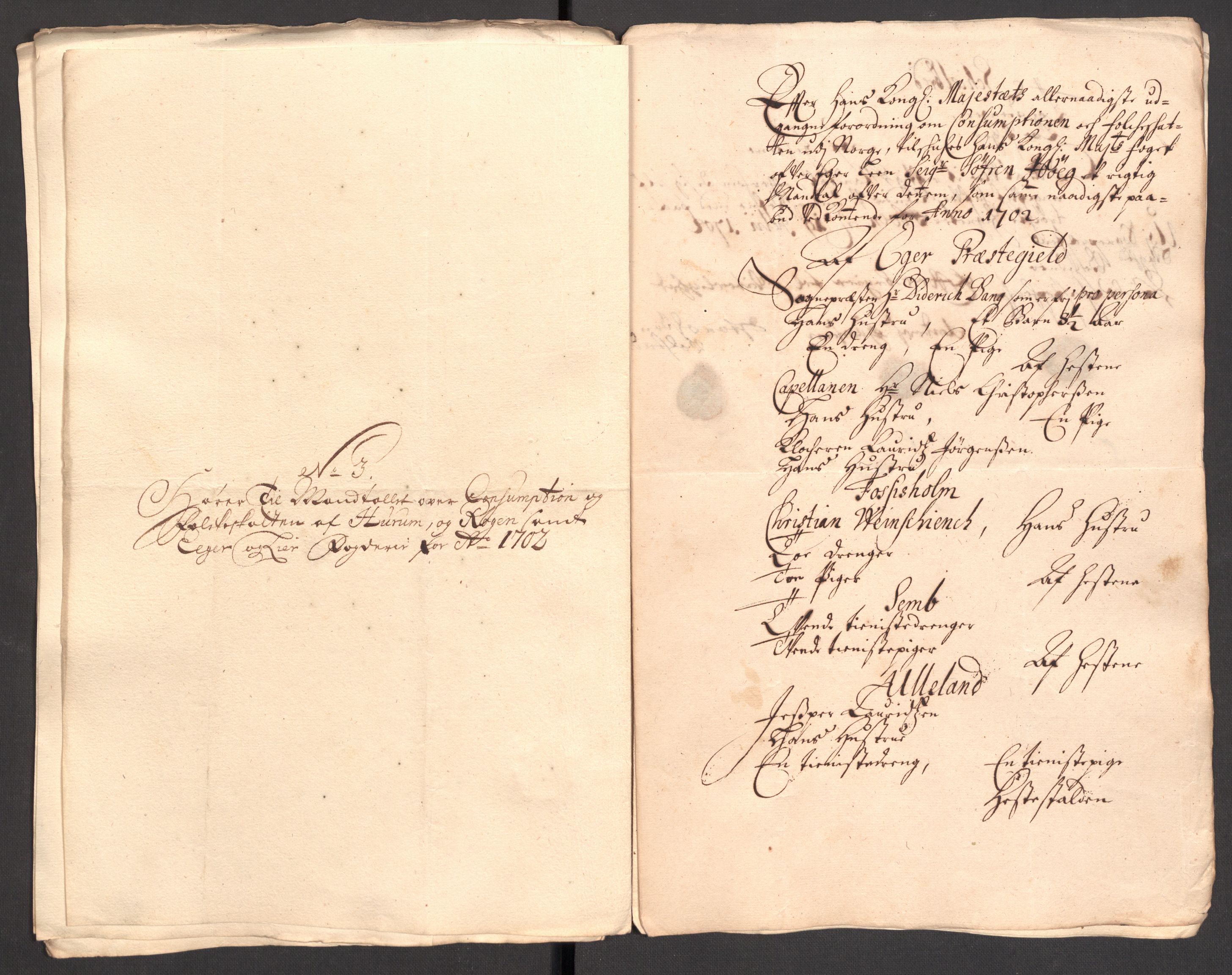 Rentekammeret inntil 1814, Reviderte regnskaper, Fogderegnskap, AV/RA-EA-4092/R30/L1698: Fogderegnskap Hurum, Røyken, Eiker og Lier, 1702, p. 164