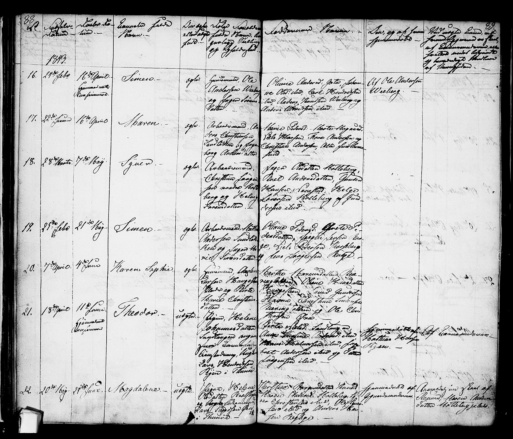 Borge prestekontor Kirkebøker, AV/SAO-A-10903/F/Fa/L0004: Parish register (official) no. I 4, 1836-1848, p. 88-89