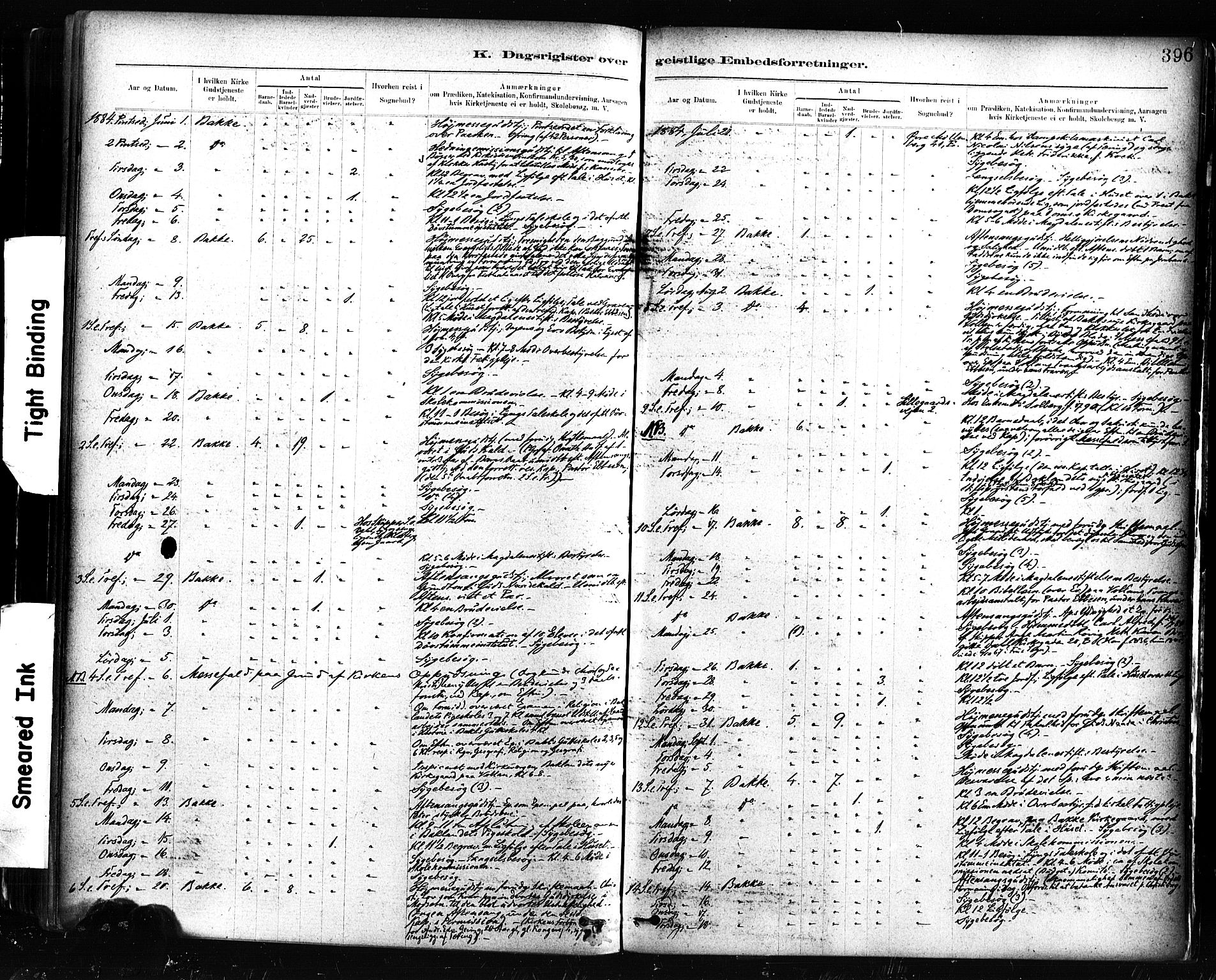 Ministerialprotokoller, klokkerbøker og fødselsregistre - Sør-Trøndelag, SAT/A-1456/604/L0189: Parish register (official) no. 604A10, 1878-1892, p. 396