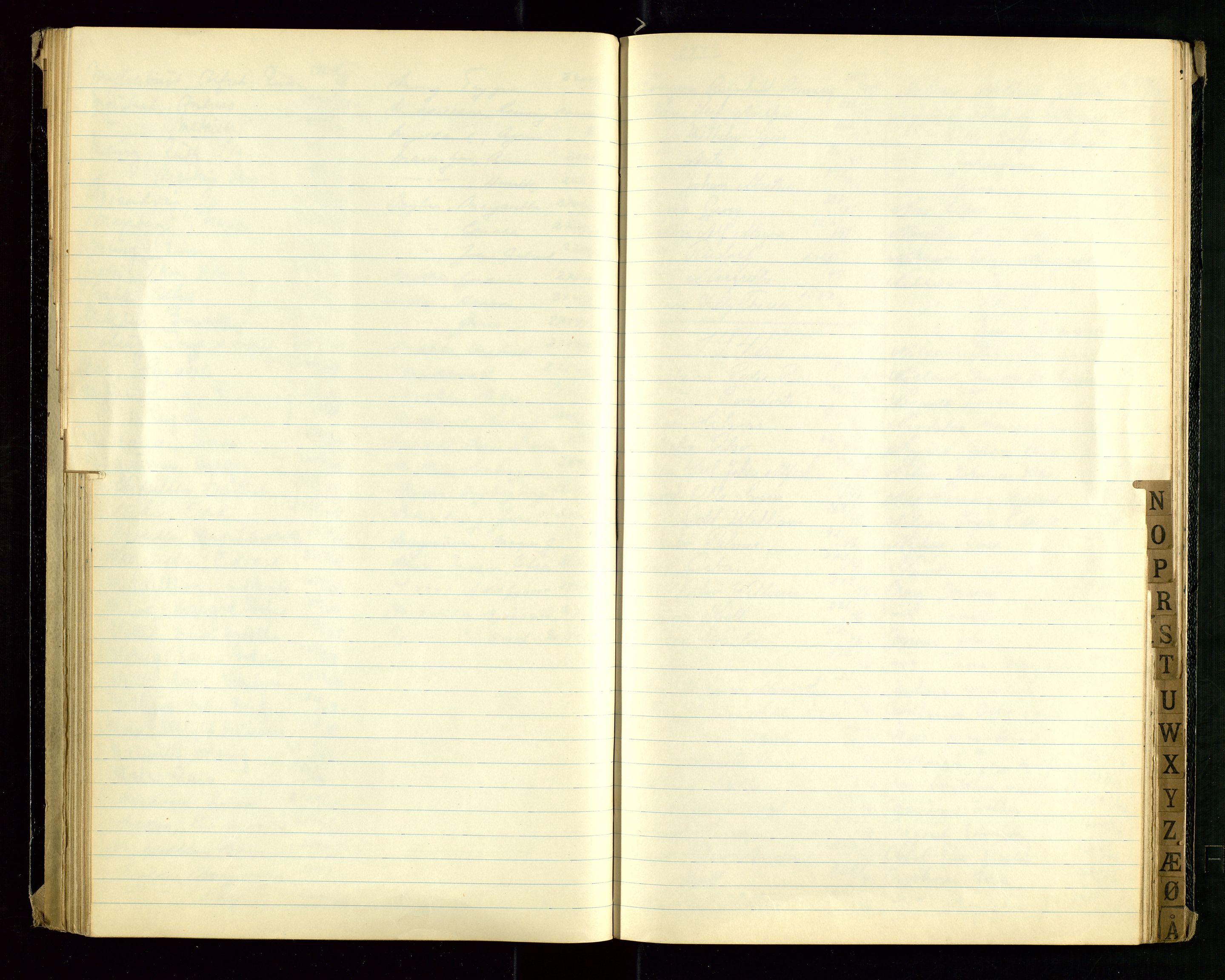 Stavanger politikammer, AV/SAST-A-100361/001/H/Hc/Hcd/Hcda/L0002: "Register for Passprotokoll", 1945-1948, p. 53
