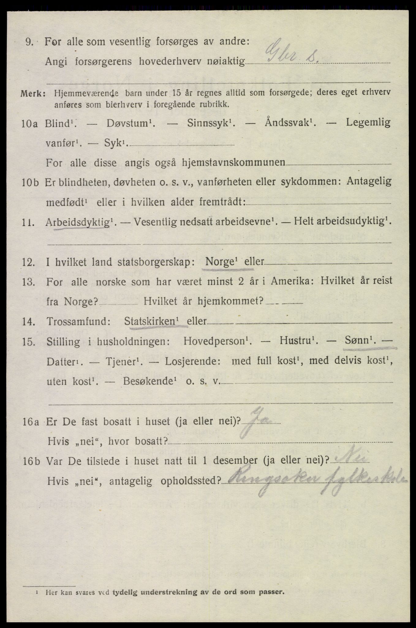 SAH, 1920 census for Ringsaker, 1920, p. 29351