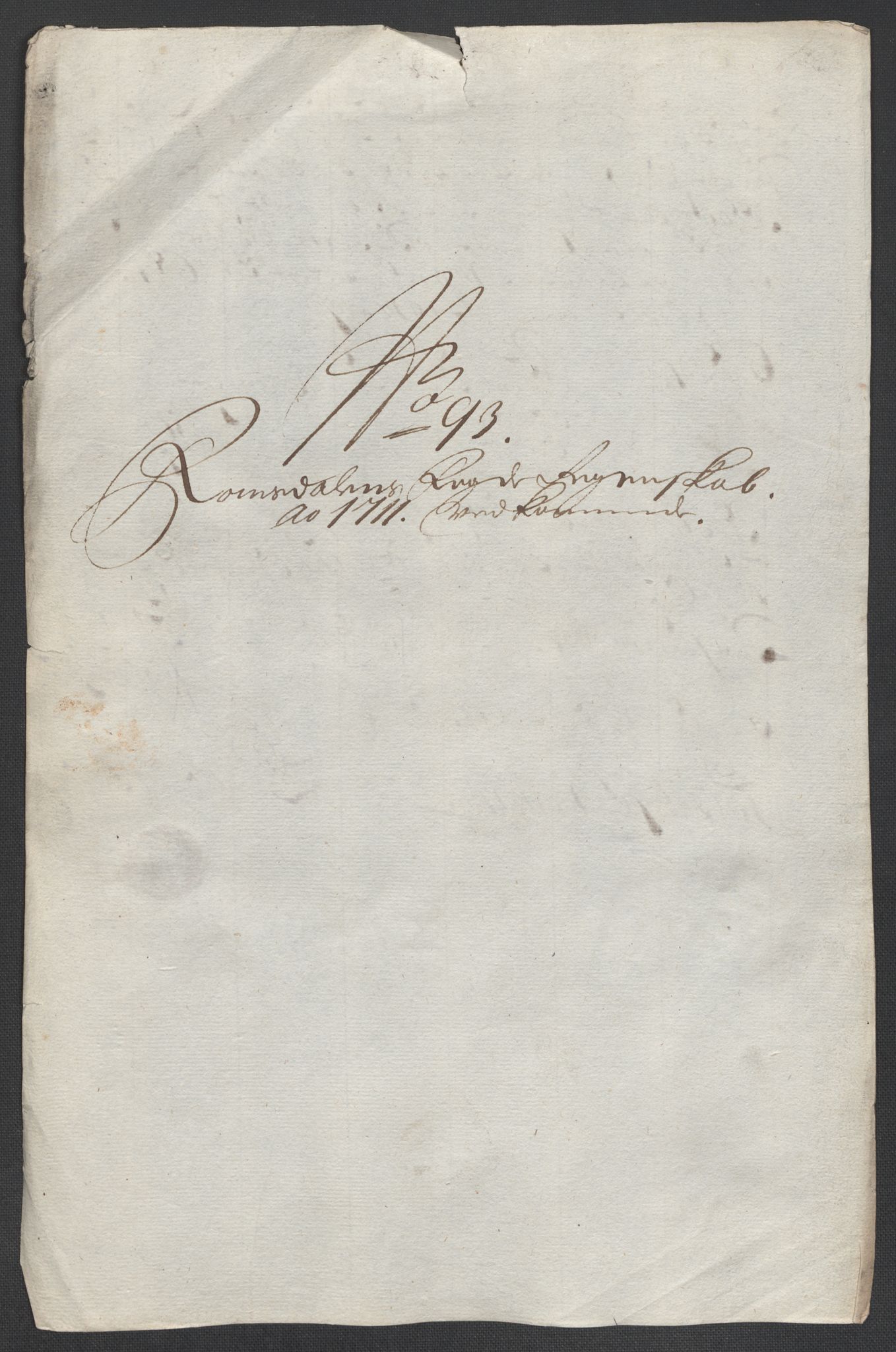 Rentekammeret inntil 1814, Reviderte regnskaper, Fogderegnskap, AV/RA-EA-4092/R55/L3660: Fogderegnskap Romsdal, 1711, p. 438