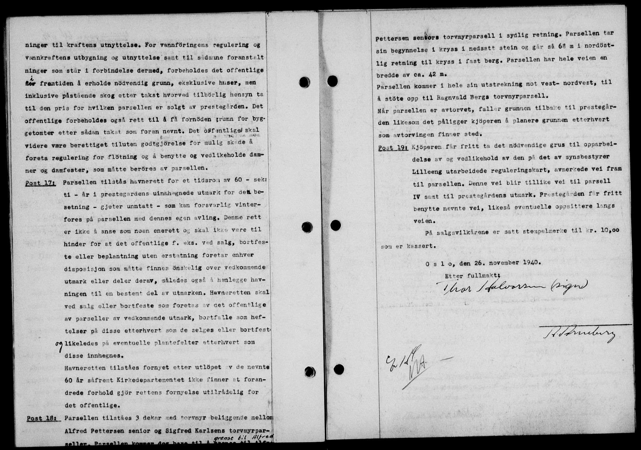 Lofoten sorenskriveri, SAT/A-0017/1/2/2C/L0008a: Mortgage book no. 8a, 1940-1941, Diary no: : 64/1941