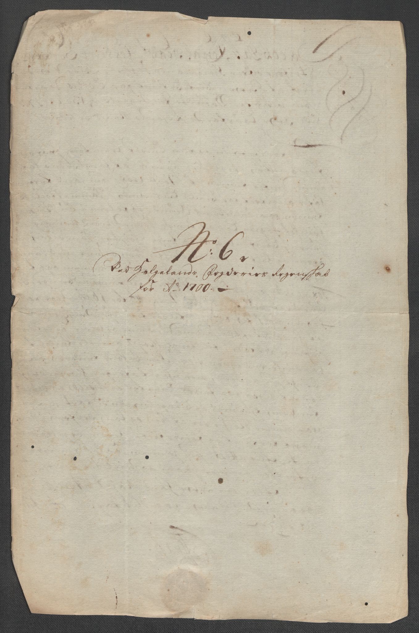 Rentekammeret inntil 1814, Reviderte regnskaper, Fogderegnskap, AV/RA-EA-4092/R65/L4507: Fogderegnskap Helgeland, 1699-1701, p. 272