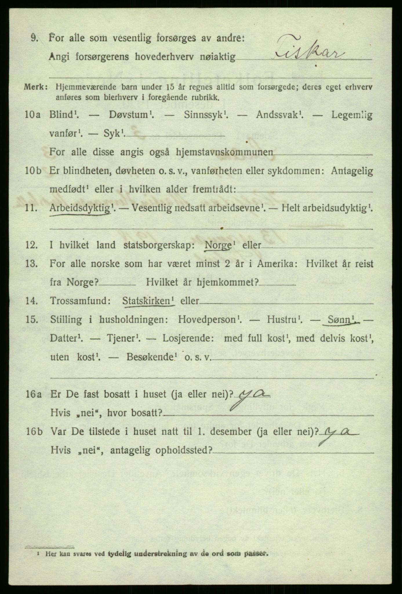 SAB, 1920 census for Solund, 1920, p. 1747