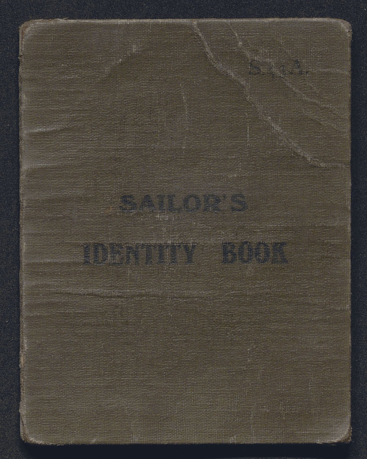 Forsvaret, Handelsflåtens selvforsvar, AV/RA-RAFA-2038/D/Da/L0013: Sailor's Identity Books, 1941-1945, p. 1