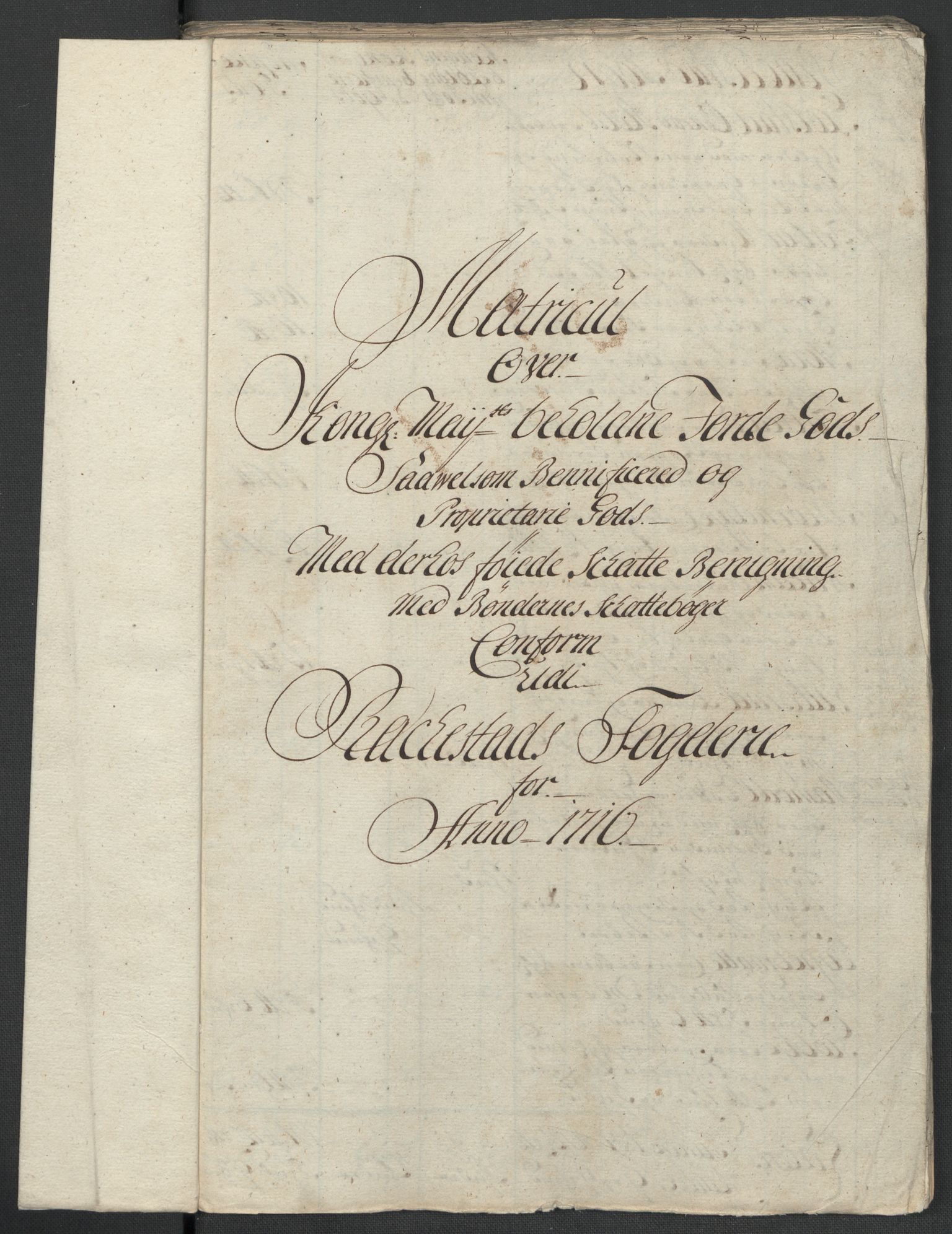 Rentekammeret inntil 1814, Reviderte regnskaper, Fogderegnskap, AV/RA-EA-4092/R07/L0311: Fogderegnskap Rakkestad, Heggen og Frøland, 1716, p. 17