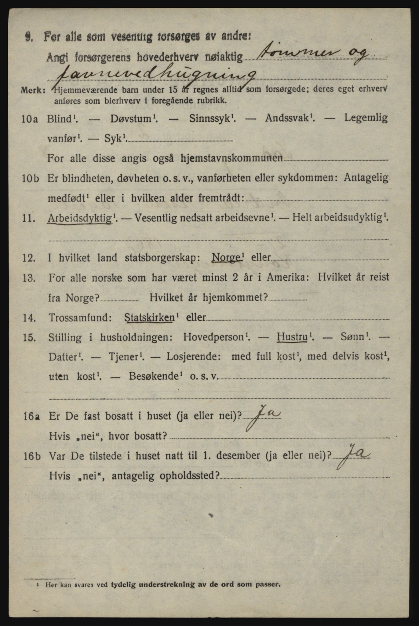 SAO, 1920 census for Idd, 1920, p. 9532