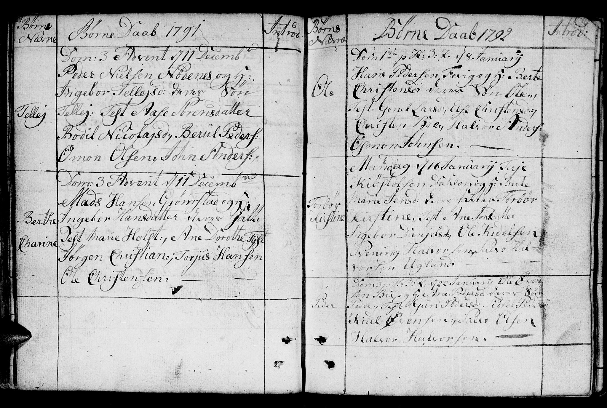 Fjære sokneprestkontor, SAK/1111-0011/F/Fb/L0005: Parish register (copy) no. B 5, 1785-1803, p. 95