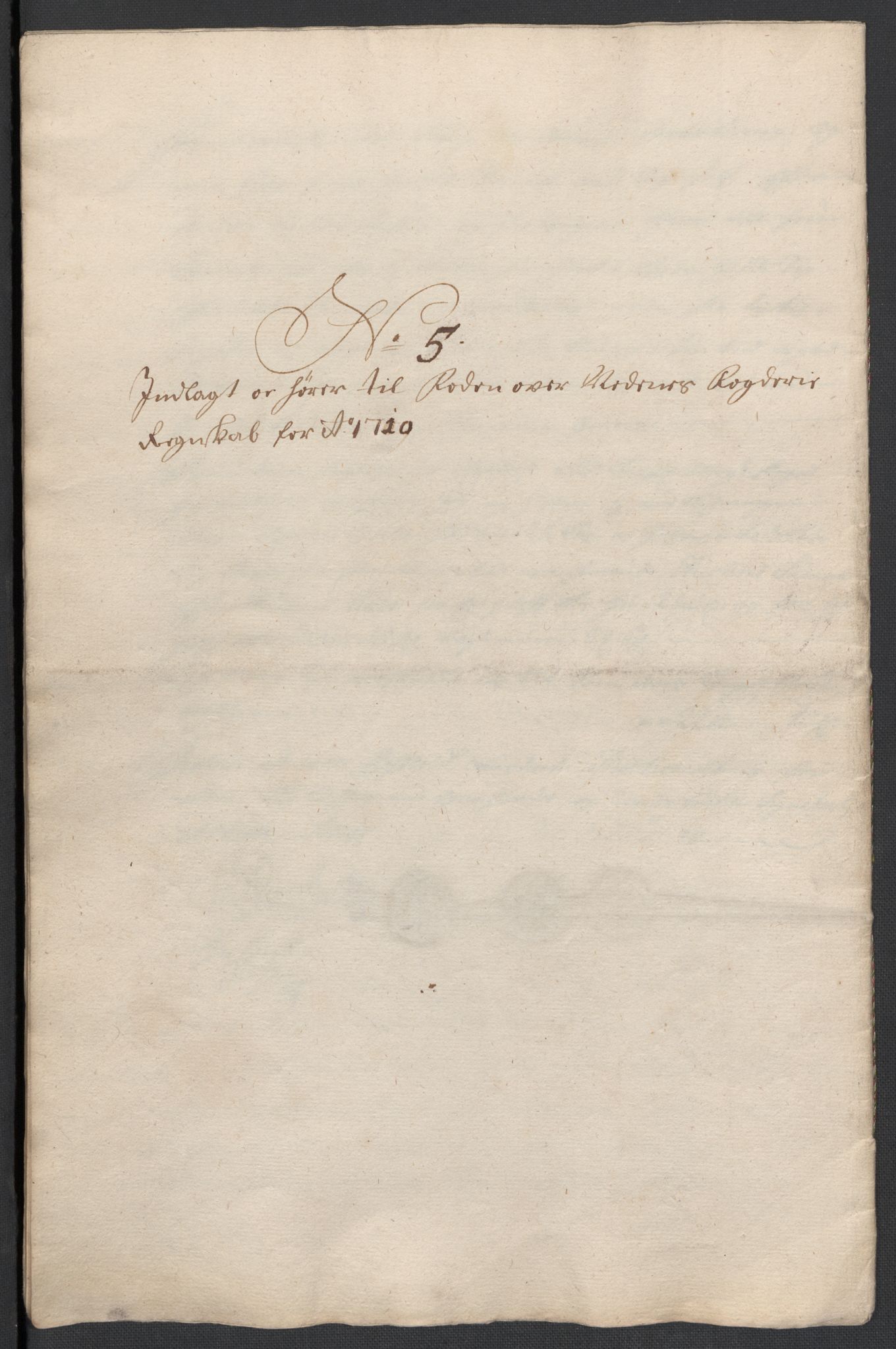 Rentekammeret inntil 1814, Reviderte regnskaper, Fogderegnskap, AV/RA-EA-4092/R39/L2319: Fogderegnskap Nedenes, 1710-1711, p. 40