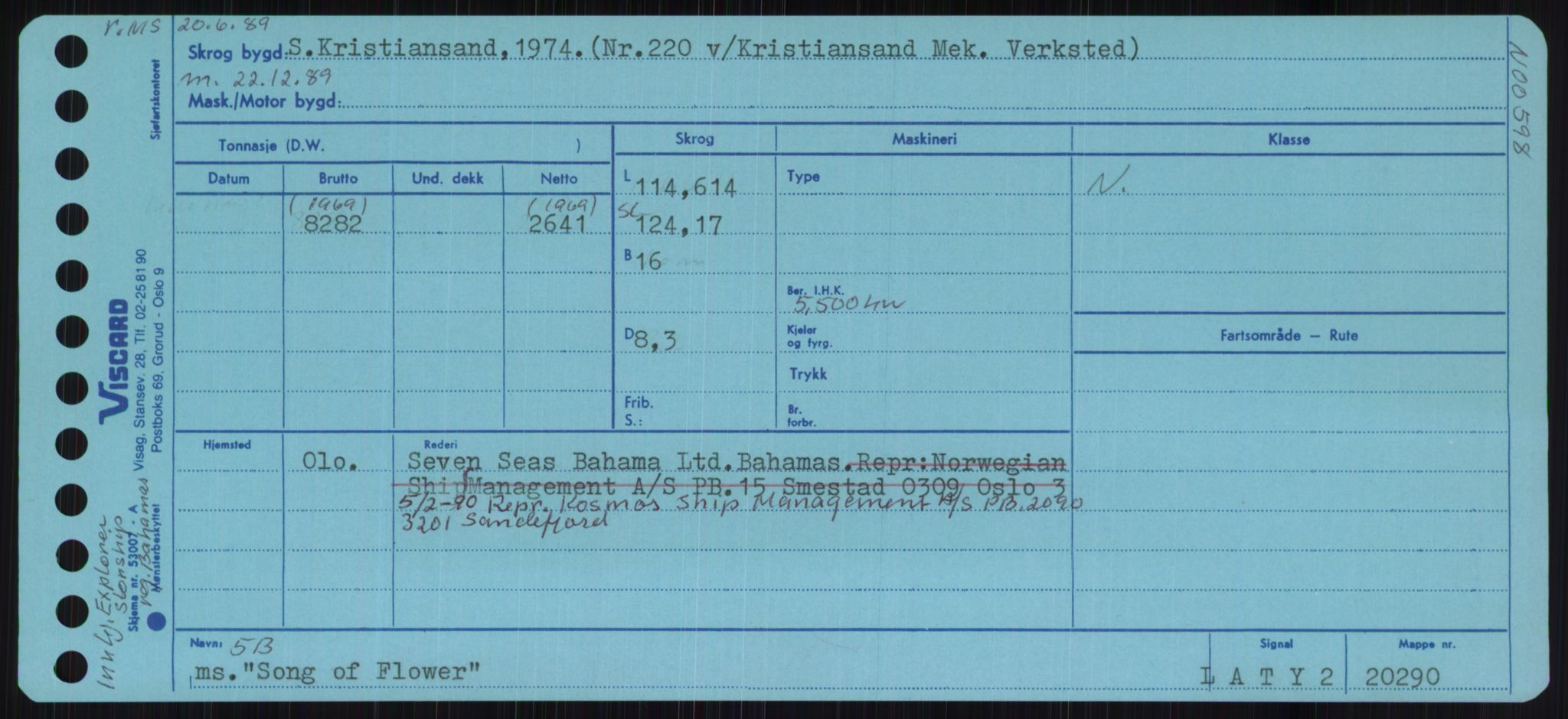 Sjøfartsdirektoratet med forløpere, Skipsmålingen, RA/S-1627/H/Ha/L0005/0002: Fartøy, S-Sven / Fartøy, Skjo-Sven, p. 279