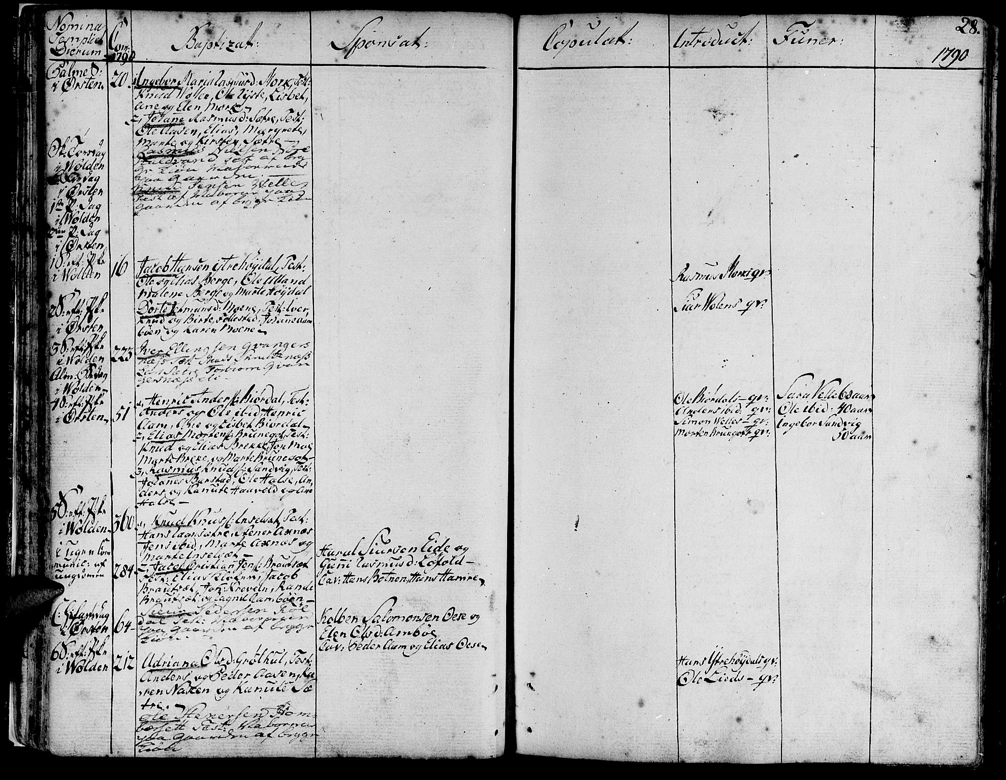 Ministerialprotokoller, klokkerbøker og fødselsregistre - Møre og Romsdal, AV/SAT-A-1454/511/L0137: Parish register (official) no. 511A04, 1787-1816, p. 28