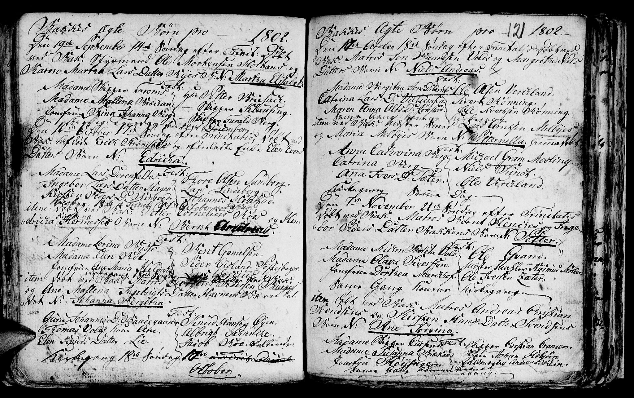 Ministerialprotokoller, klokkerbøker og fødselsregistre - Sør-Trøndelag, SAT/A-1456/604/L0218: Parish register (copy) no. 604C01, 1754-1819, p. 121