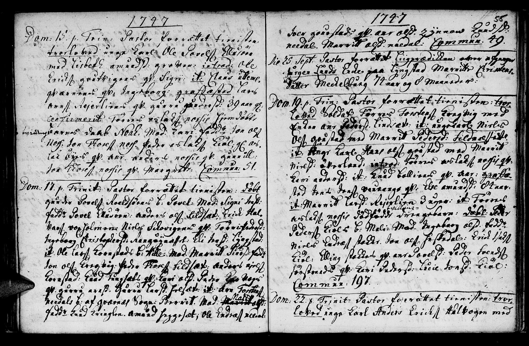 Ministerialprotokoller, klokkerbøker og fødselsregistre - Møre og Romsdal, AV/SAT-A-1454/570/L0827: Parish register (official) no. 570A01, 1737-1749, p. 55