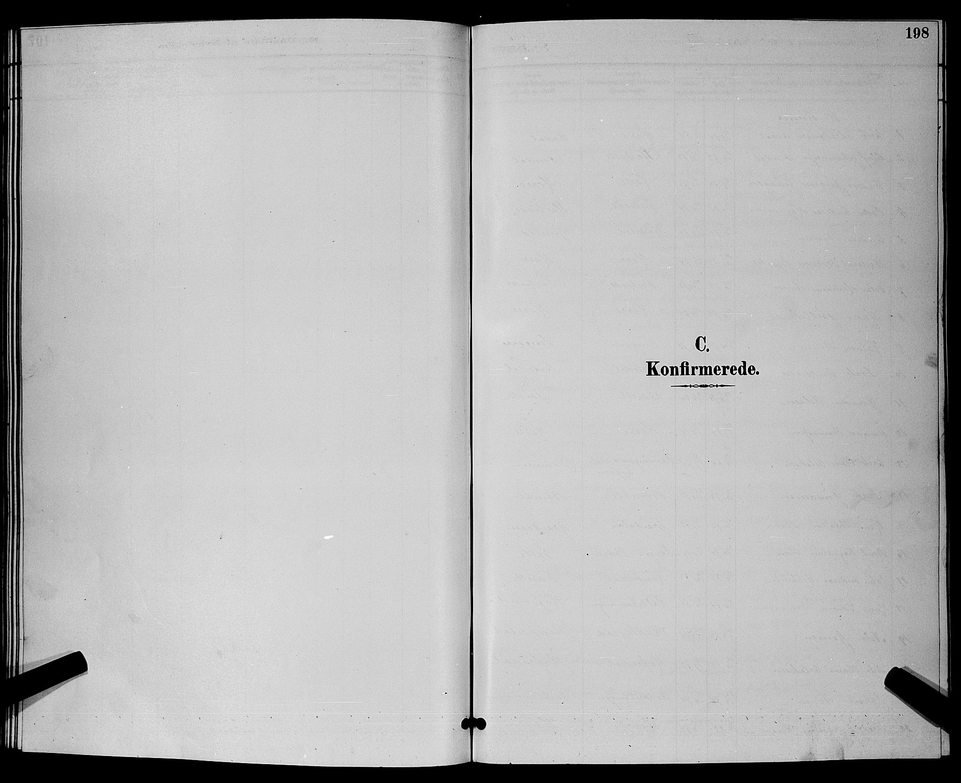 Bamble kirkebøker, SAKO/A-253/G/Ga/L0009: Parish register (copy) no. I 9, 1888-1900, p. 198