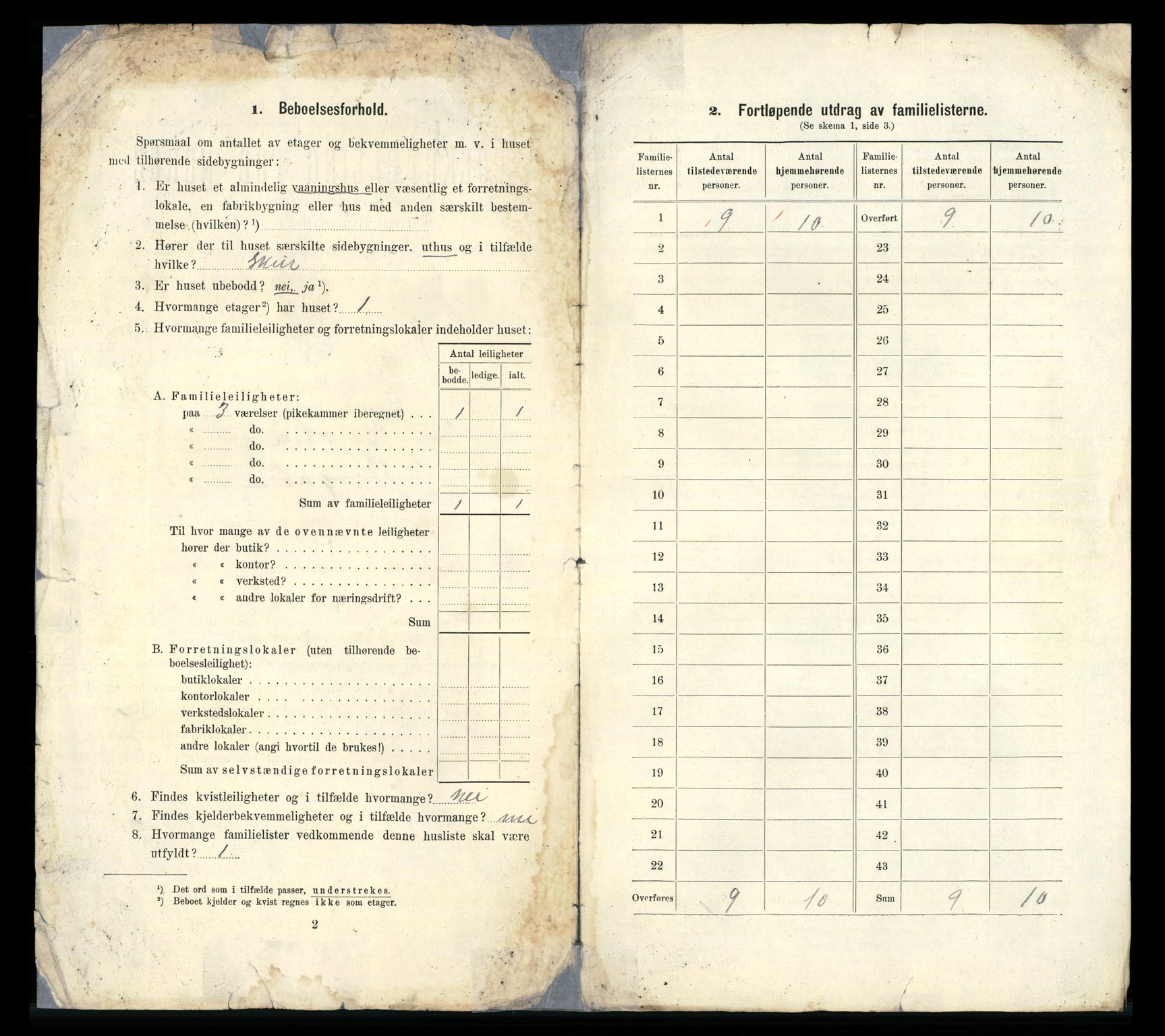 RA, 1910 census for Horten, 1910, p. 5441