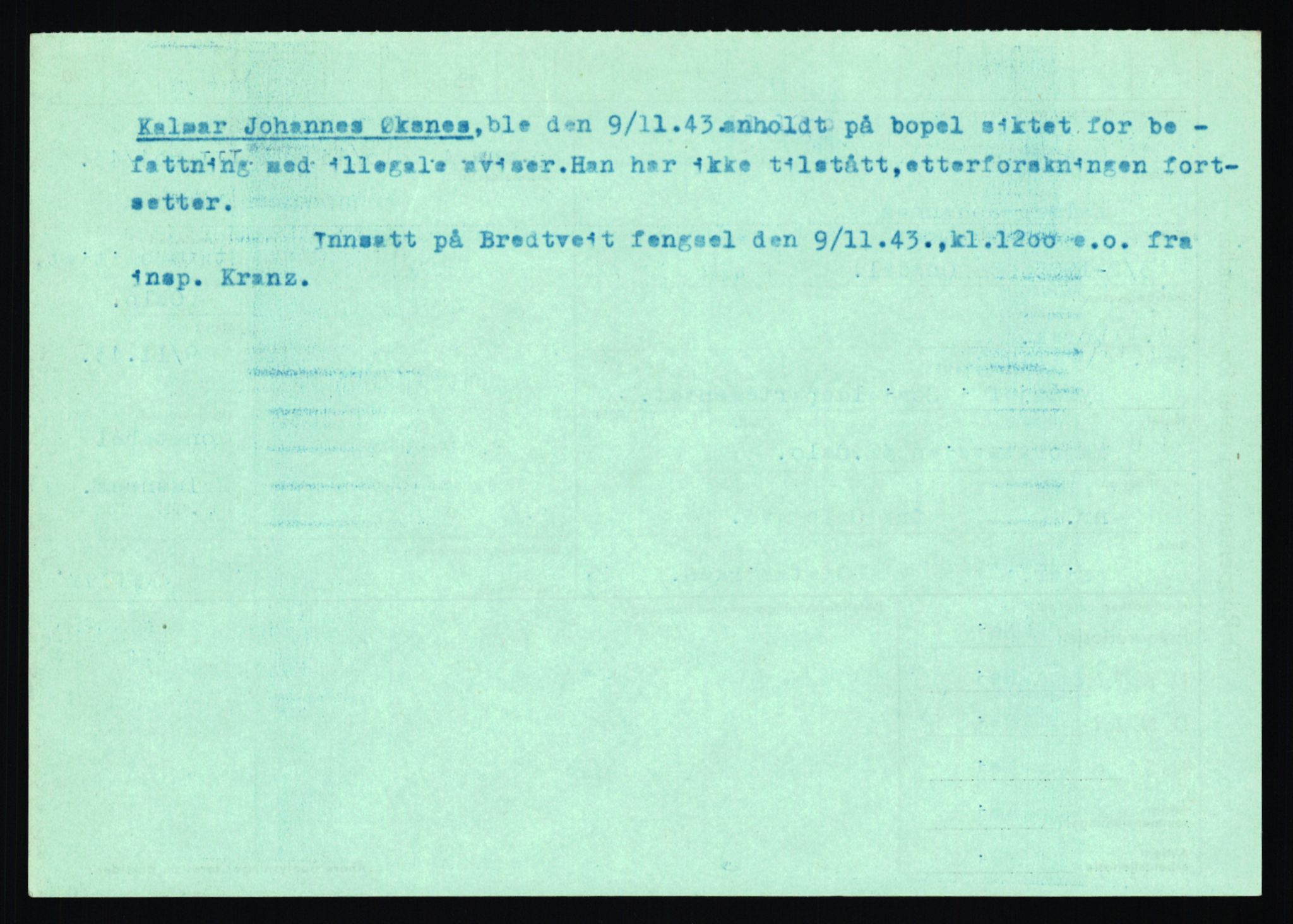 Statspolitiet - Hovedkontoret / Osloavdelingen, AV/RA-S-1329/C/Ca/L0016: Uberg - Øystese, 1943-1945, p. 3589