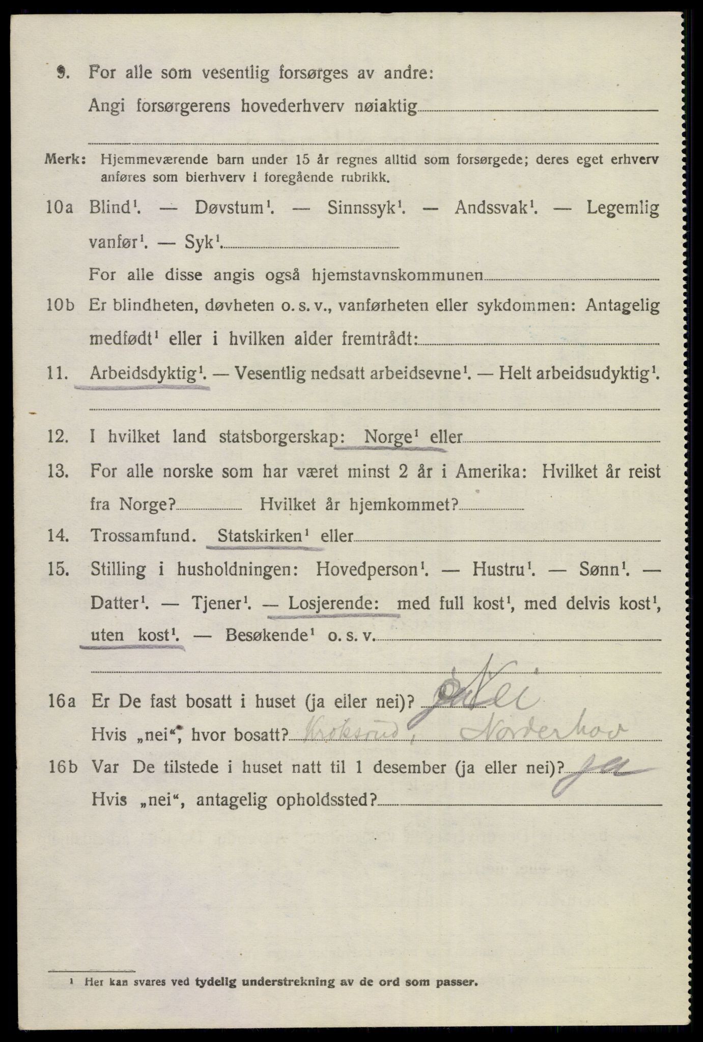 SAKO, 1920 census for Norderhov, 1920, p. 24476