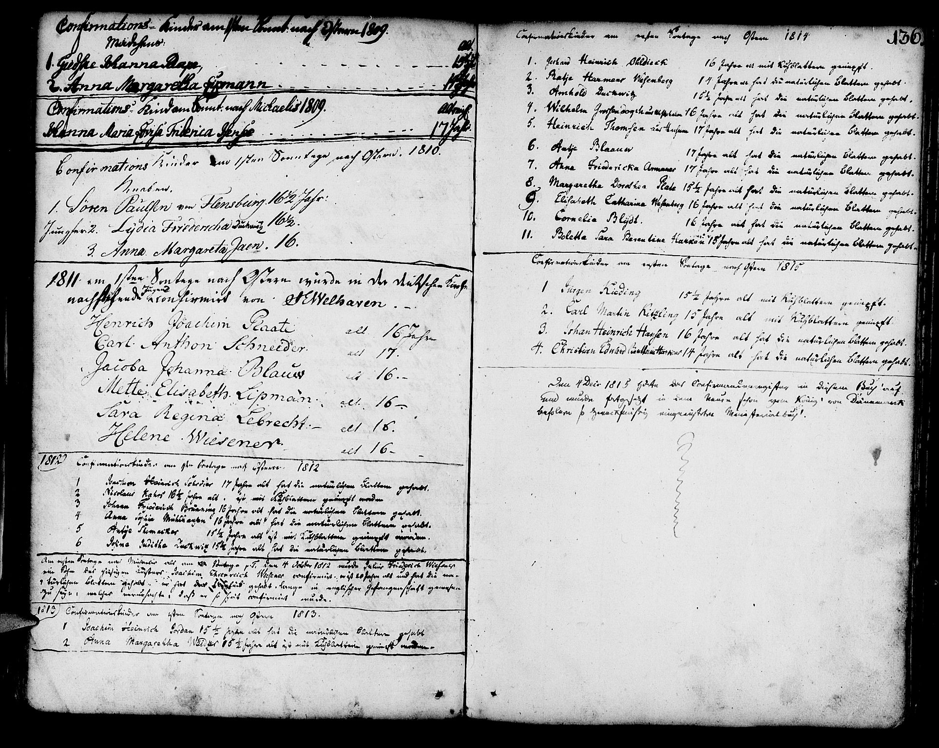 Mariakirken Sokneprestembete, SAB/A-76901/H/Haa/L0003: Parish register (official) no. A 3, 1786-1815, p. 136