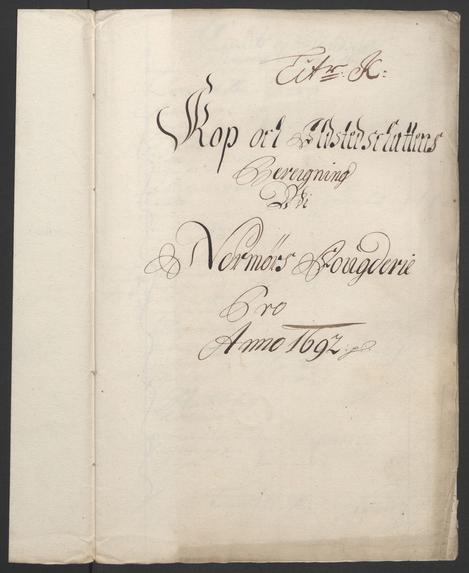 Rentekammeret inntil 1814, Reviderte regnskaper, Fogderegnskap, RA/EA-4092/R56/L3735: Fogderegnskap Nordmøre, 1692-1693, p. 142