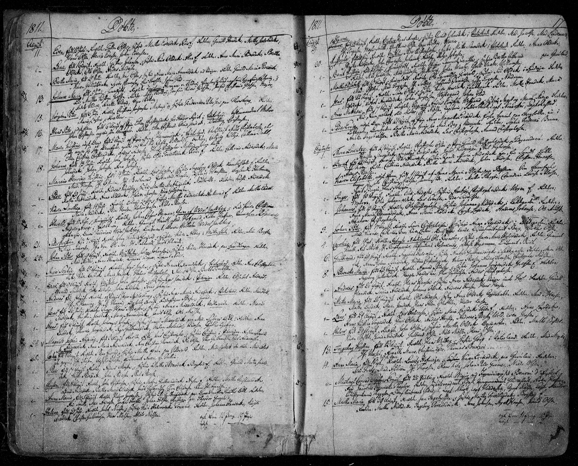 Aker prestekontor kirkebøker, SAO/A-10861/F/L0011: Parish register (official) no. 11, 1810-1819, p. 17
