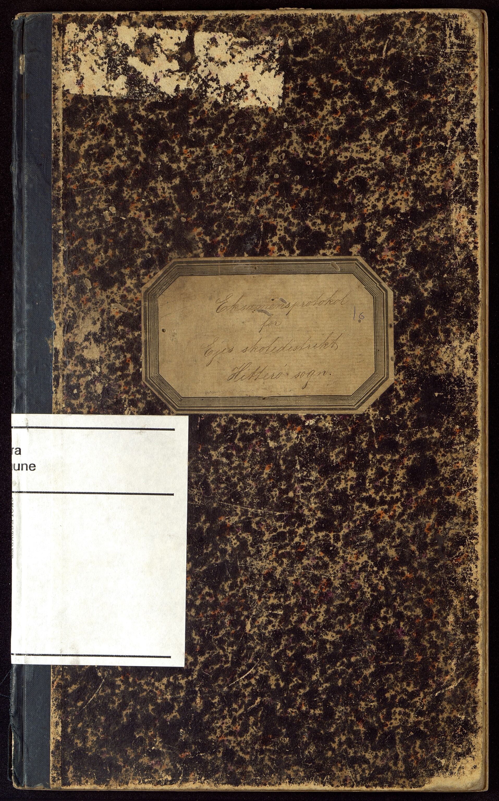 Hidra kommune - Eie Skole, ARKSOR/1004HI553/G/L0001: Eksamensprotokoll (d), 1892-1904