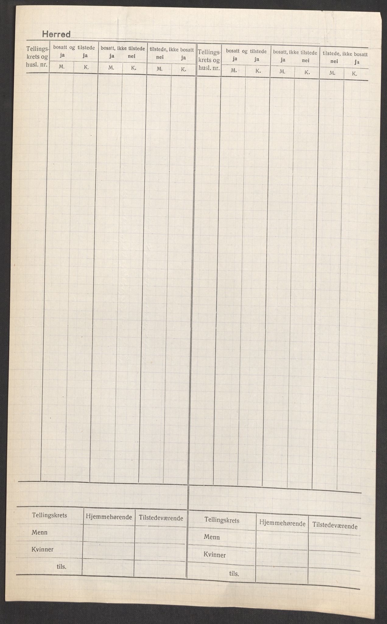 SAST, 1920 census for Sjernarøy, 1920, p. 7