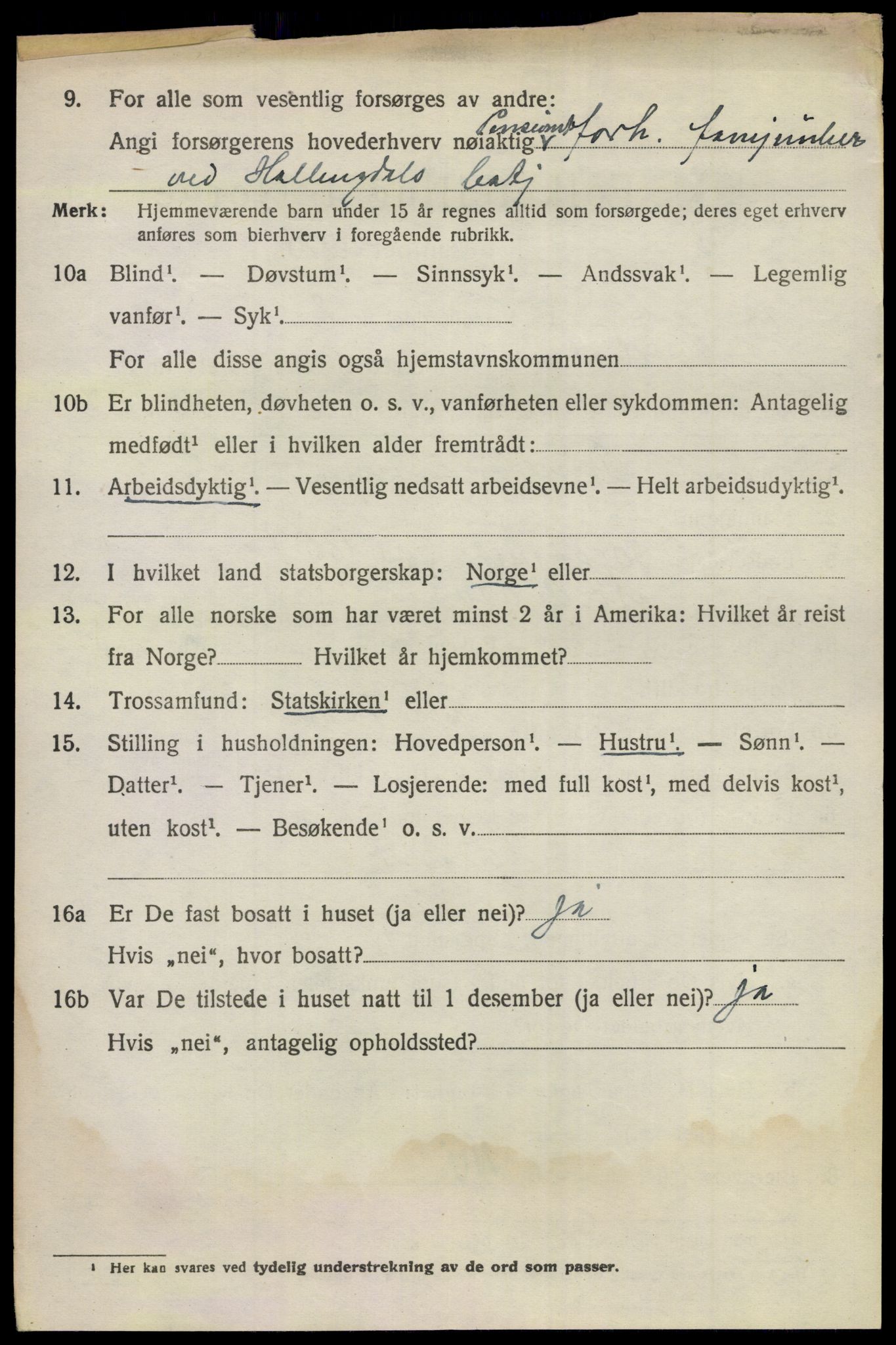 SAKO, 1920 census for Norderhov, 1920, p. 5297