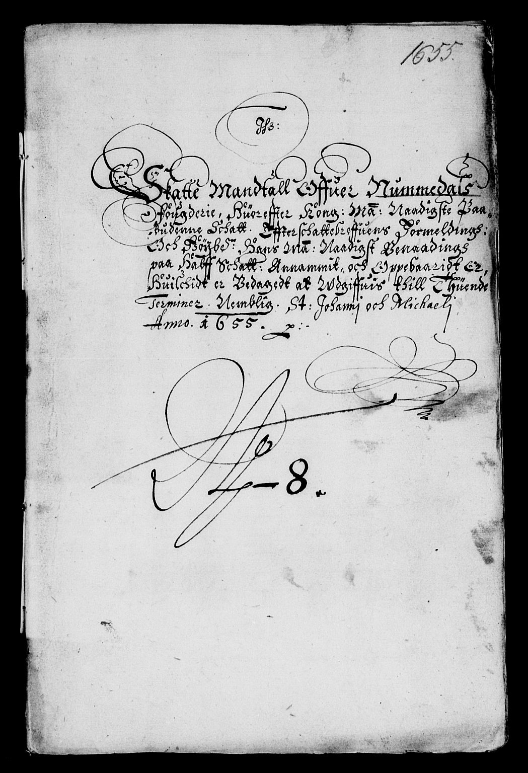 Rentekammeret inntil 1814, Reviderte regnskaper, Lensregnskaper, AV/RA-EA-5023/R/Rb/Rbw/L0122: Trondheim len, 1655